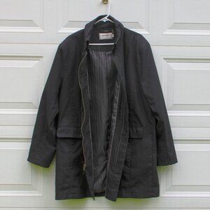 Stylish Blake Men's Jacket, Size 46R Double Front Closure Striped Lining